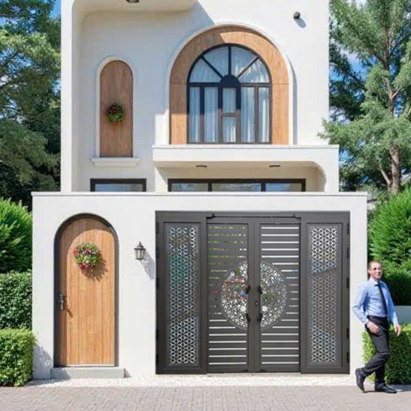 Cửa Cổng Trượt Quay Hoàng Gia Hệ Nẹp Rời 8.0 – Đỉnh Cao Thiết Kế, Khẳng Định Đẳng Cấp