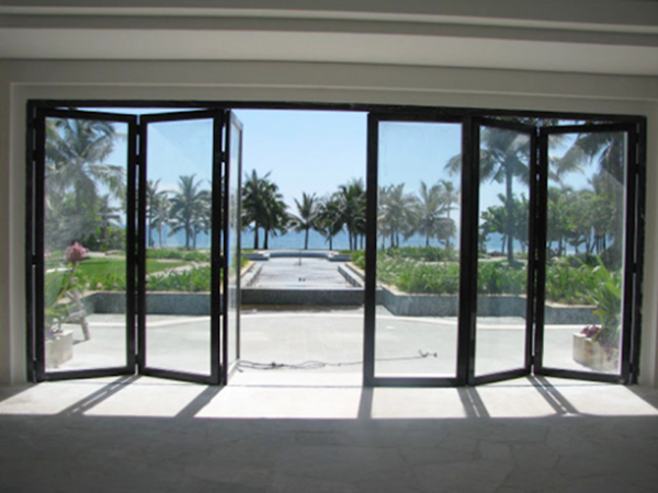 cửa nhôm trượt quay 6 cánh 1