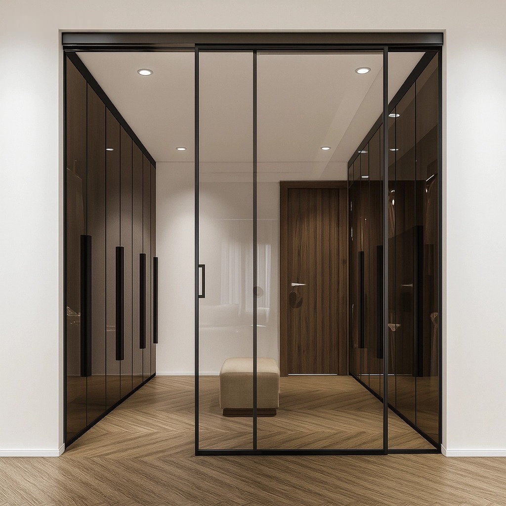báo giá cửa nhôm Slim trượt quay 2
