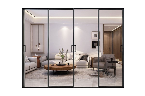 báo giá cửa nhôm Slim trượt quay 4