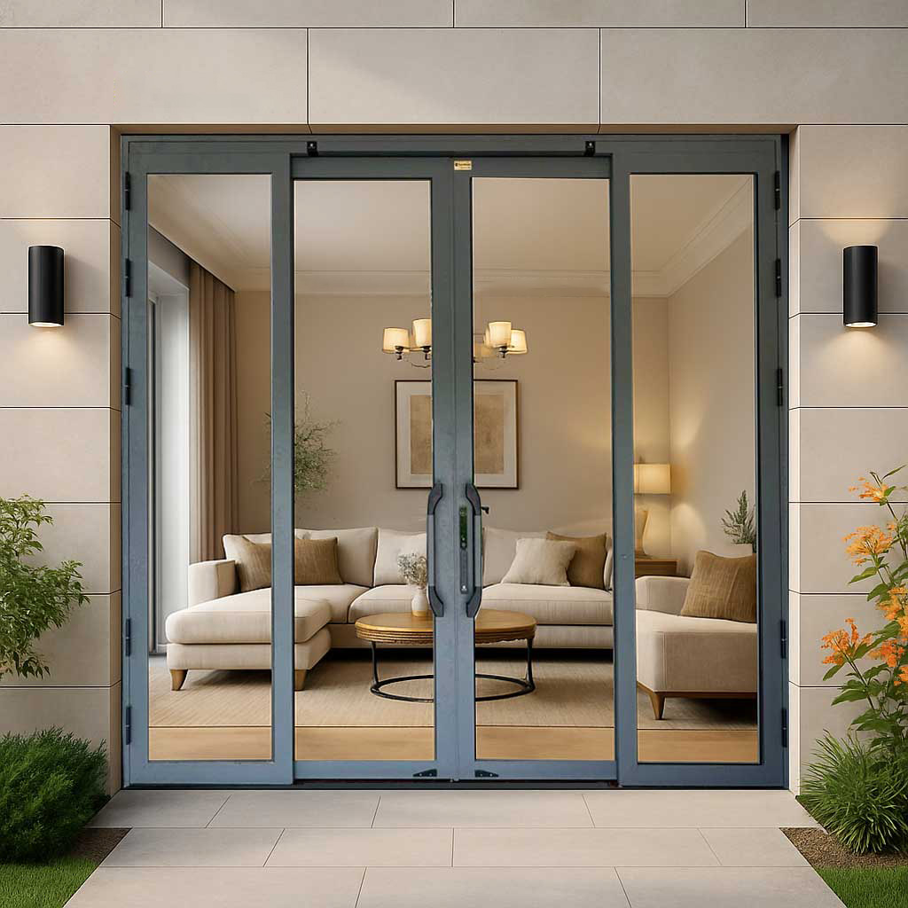 cửa nhôm trượt quay tại Khánh Hòa 4