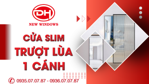 cửa Slim trượt lùa 1 cánh