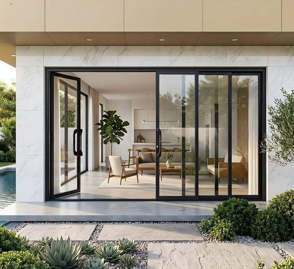 cửa Slim trượt quay 6 cánh 3
